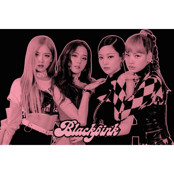 K-POP - Blackpink - Group Pink (Bravado) multifärg