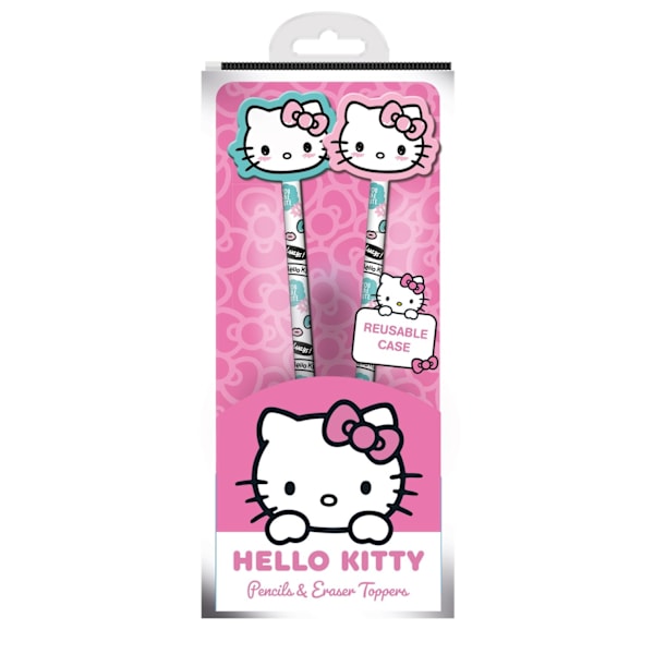 Pennset - HELLO KITTY (PINK) PENCIL & TOPPERS Multicolor