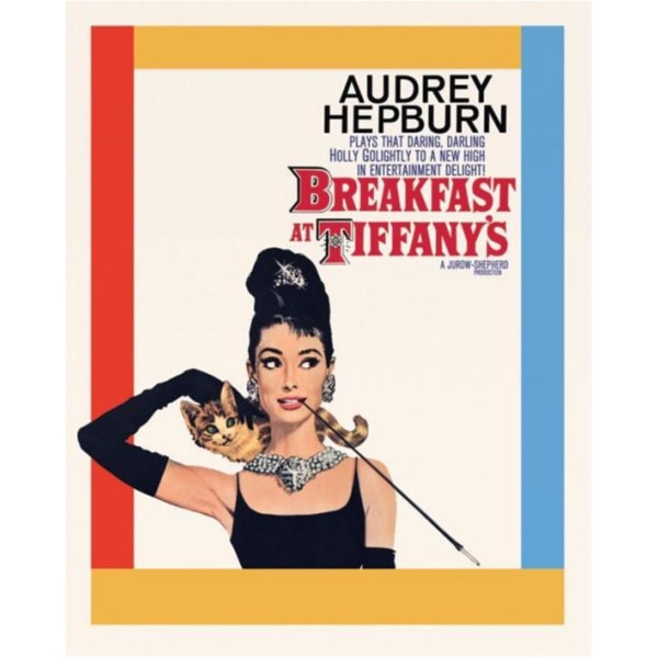 Audrey Hepburn - Aamiainen Tiffanyssa Multicolor