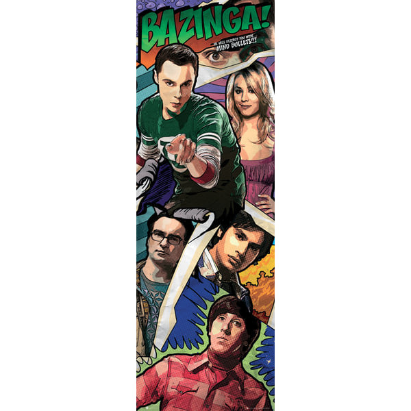 The Big Bang Theory - Comic Multicolor
