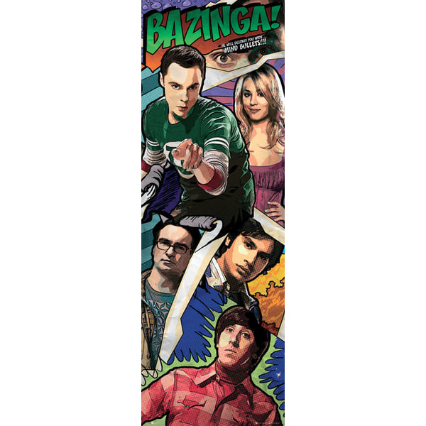 The Big Bang Theory - Tegneserie Multicolor