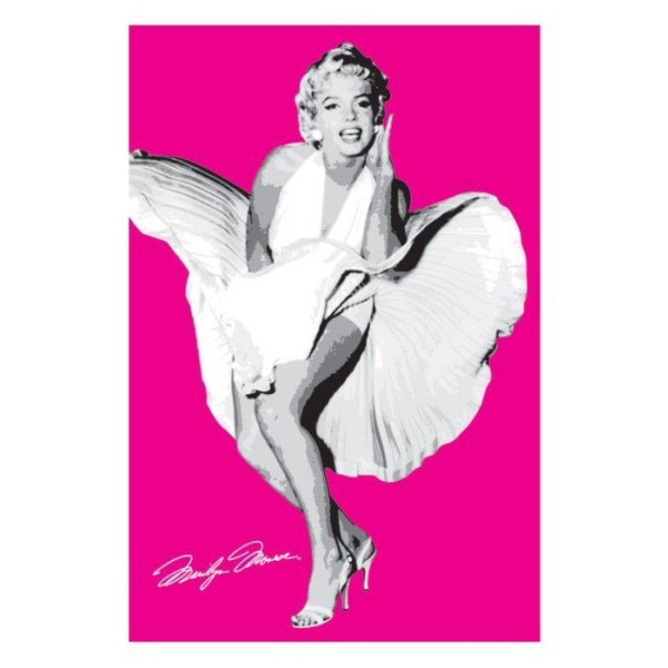 Marilyn Monroe - Kasvot Multicolor