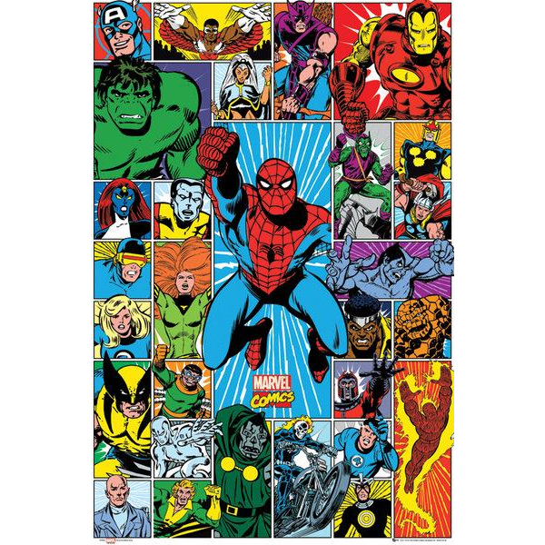 Marvel Comics - Paneelit Multicolor