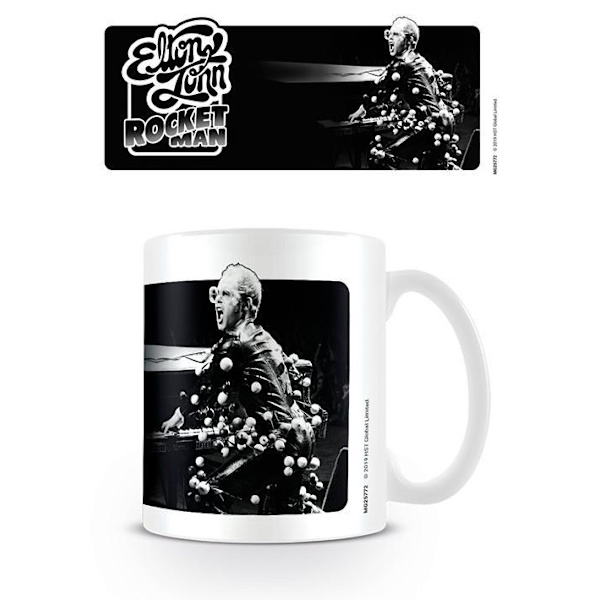 Elton John (Rocket Man Glam) - Mugg Multicolor