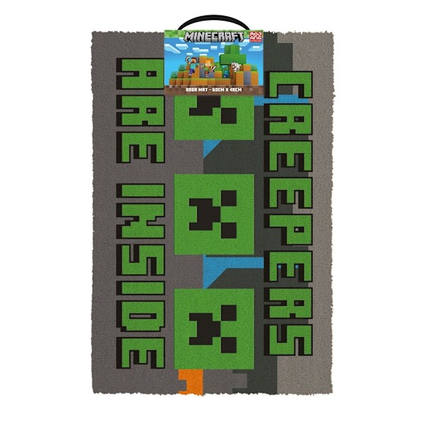 Dörrmatta - MINECRAFT (CREEPERS NEED HUGS) multifärg