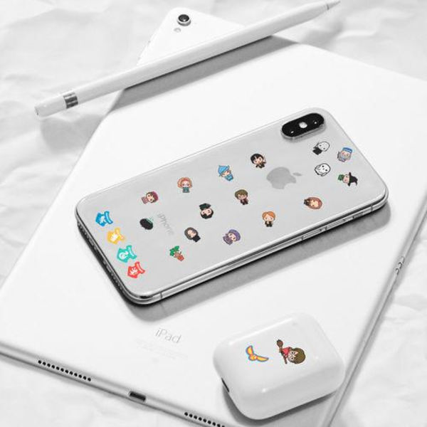 Harry Potter - 40 st. Tech stickers - Ad extra magic to your phone or notebook Multicolor