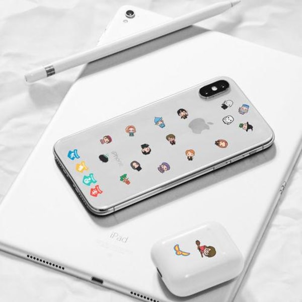 Harry Potter - 40 st. Tech stickers - Ad extra magic to your phone or notebook multifärg