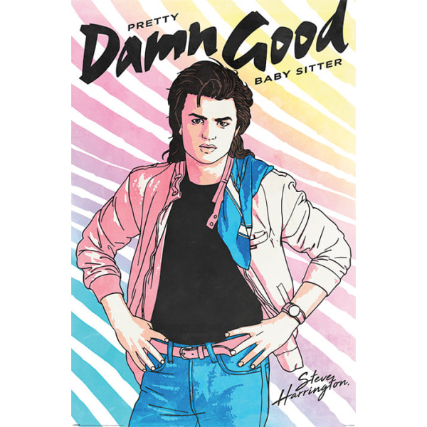 Stranger Things - Damn Good Babysitter Multicolor