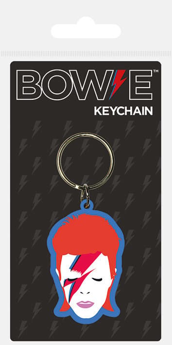 Nyckelring - David Bowie (Aladdin Sane) multifärg