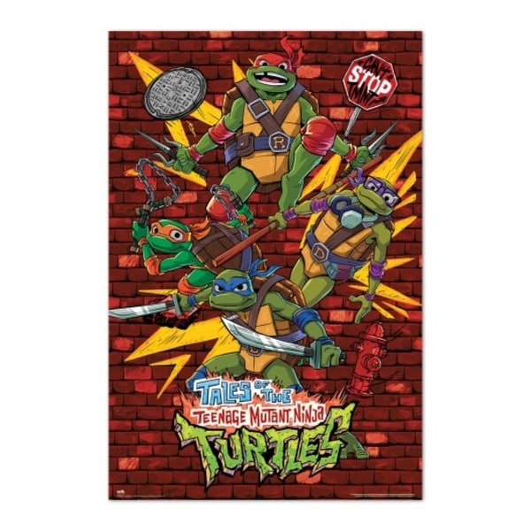 Poster - NINJA TURTLES multifärg