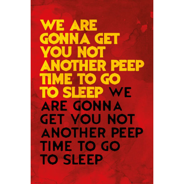 The Evil Dead - Sleep Time - WE ARE GONNA GET YOU Multicolor