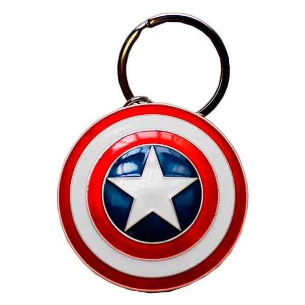 Avaimenperä - Marvel Captain America Shield Multicolor