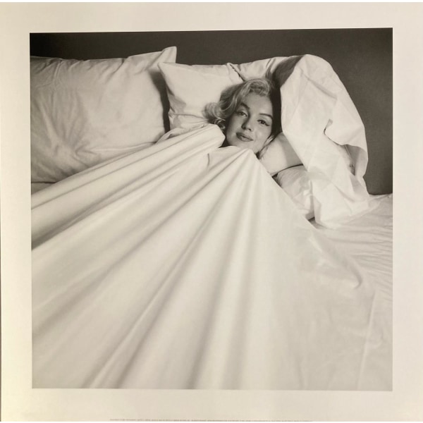 Eksklusivt kunsttryk - Marilyn Monroe - Seng Multicolor