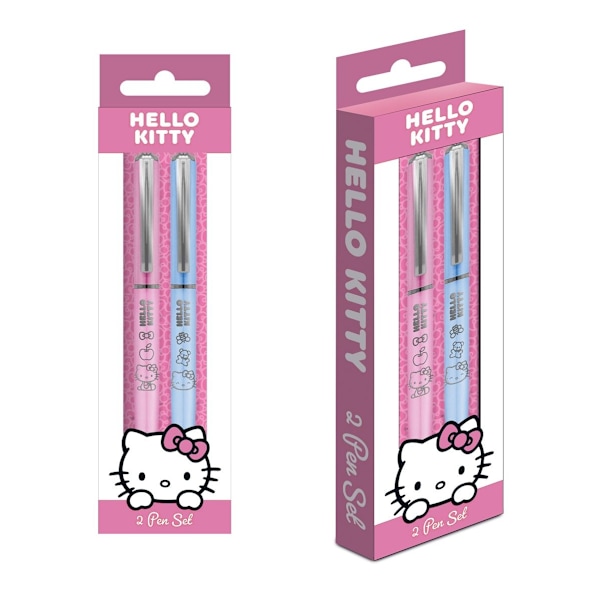 Pennset - HELLO KITTY (PINK) 2 PEN SET Multicolor