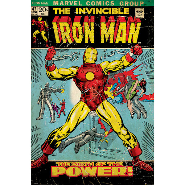 Iron Man - Birth of Power Multicolor