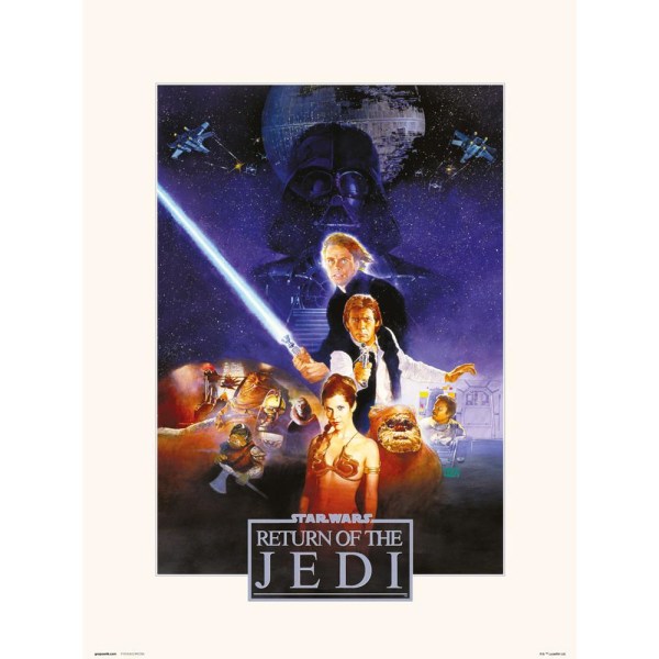 STAR WARS - Return Of The Jedi - Art Print Multicolor