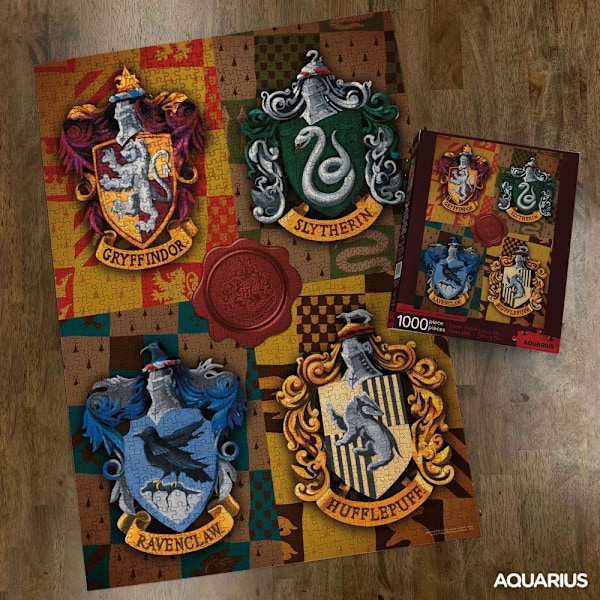 Harry Potter - Pussel - Crests multifärg