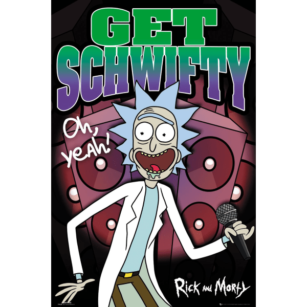 Rick and Morty - Schwifty Multicolor