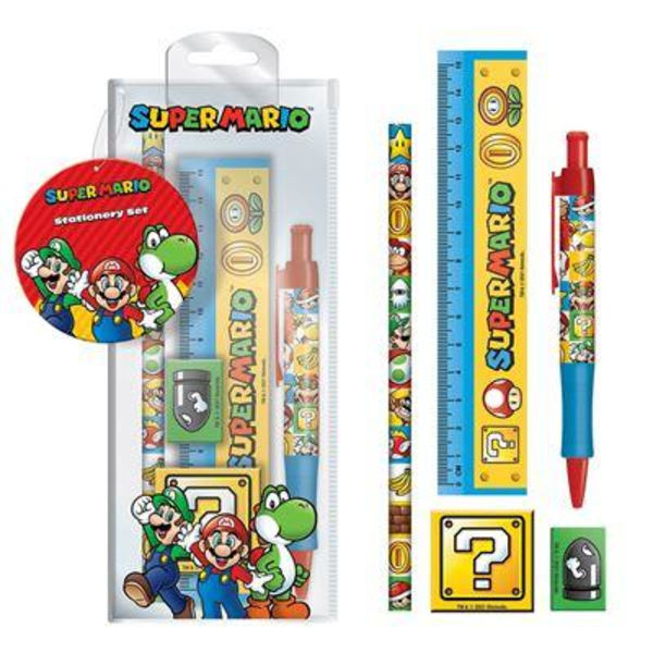 Pennset - Super Mario multifärg