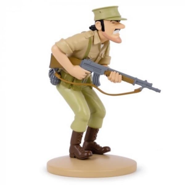 Tintin - Statyett -  Alcazar i uniform multifärg