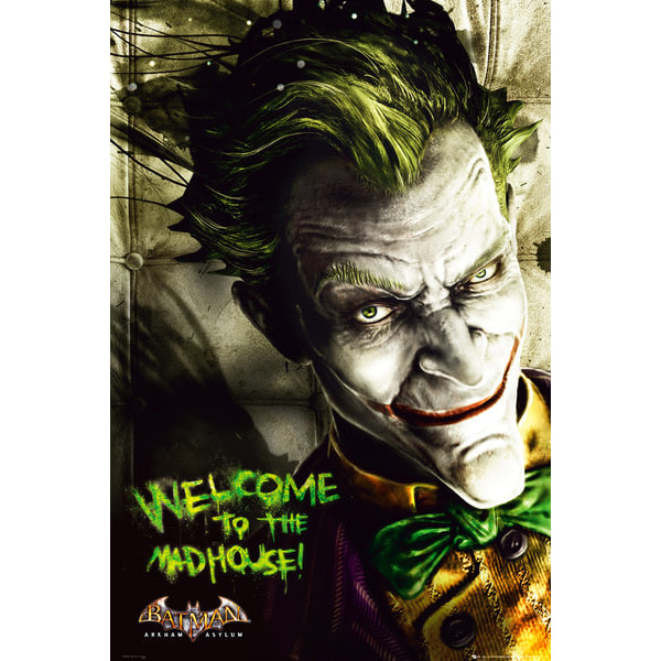 Batman - Arkham Asylum - Jokeri Multicolor
