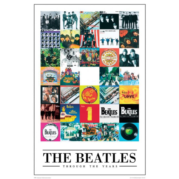 The Beatles - Gennem årene Multicolor