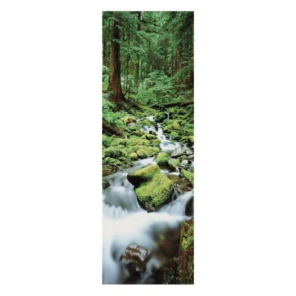 Vattenfall i skogen - Waterfall Multicolor