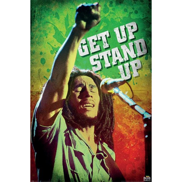 Bob Marley (Get Up Stand Up) Multicolor