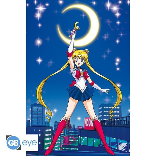 Poster - Sailor Moon standing multifärg