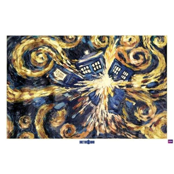Poster - DOCTOR WHO - EXPLODING TARDIS multifärg