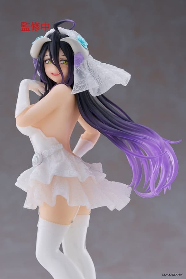 Staty - Overlord Coreful PVC Statue Albedo Wedding Ver. 18 cm multifärg