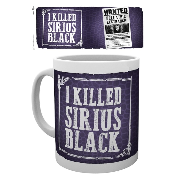 Mugg - Harry Potter - Bellatrix - I Killed Sirius Black multifärg