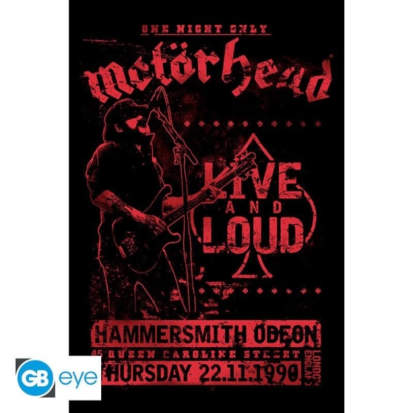 MOTORHEAD - Live and loud Multicolor