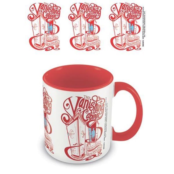 HARRY POTTER (VANISHING CABINET)) RED  - Mugg Multicolor