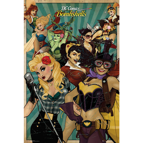 DC Comics - Bombshells multifärg