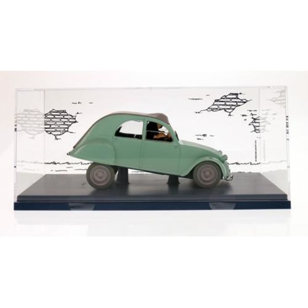 Tintin - 1:24 Modellbil #8 - Dupontarnas Citroen 2CV multifärg