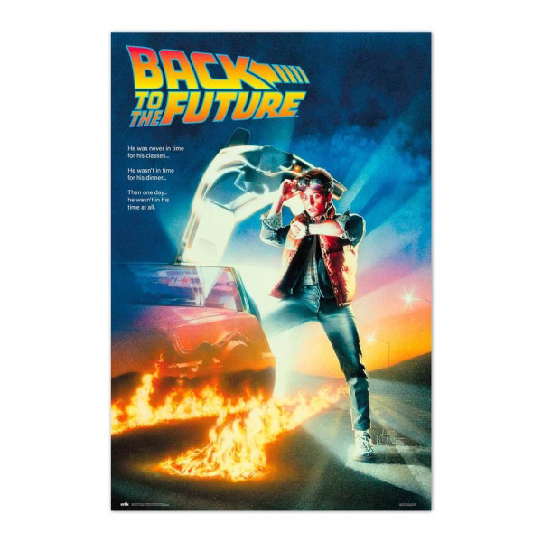 Tillbaka till Framtiden 1 - Back To the Future multifärg