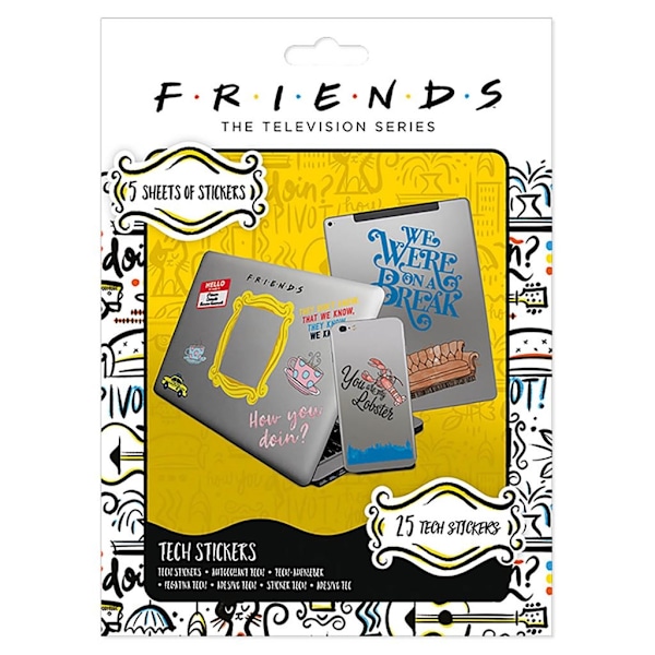 Tech stickers - FRIENDS TECH STICKERS Multicolor