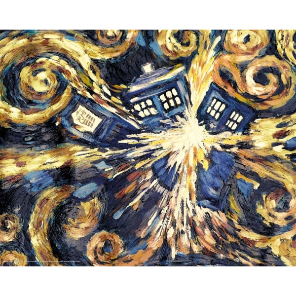 Doctor Who - Exploding Tardis Multicolor