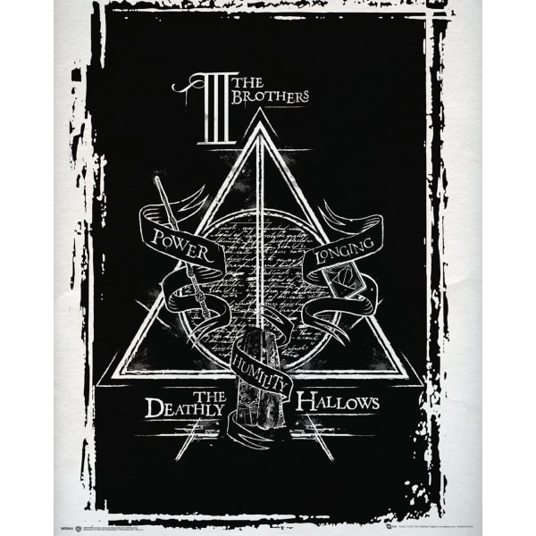 Harry Potter - Deathly Hallows Graphic Multicolor