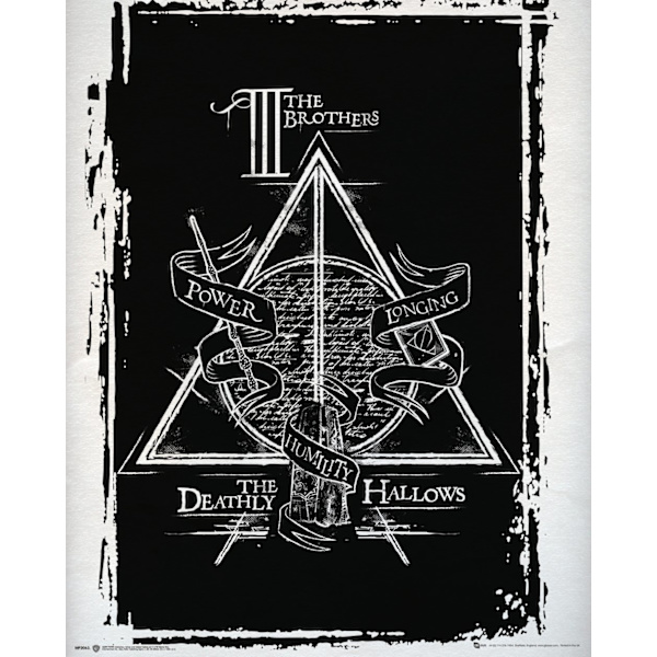 Harry Potter - Deathly Hallows Graphic multifärg