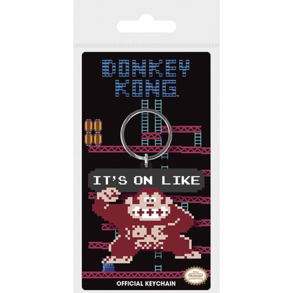 Nøglering - Donkey Kong (It's On Like) Nintendo Multicolor