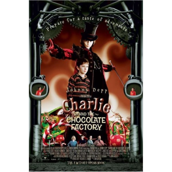 Charlie ja suklaatehdas - Johnny Depp Multicolor