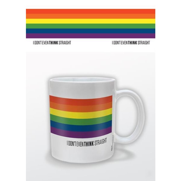 I Don't Even Think Straight - Mugg Multicolor
