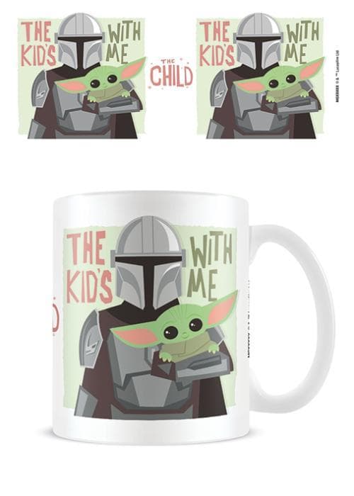 Star Wars: The Mandalorian (The Kids With Me) - Mugg multifärg