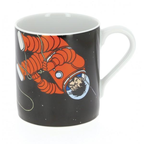 Tintin - Mugg - Tintin och Haddock Månen Multicolor