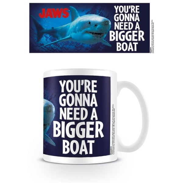 Jaws - Bigger Boat - Mugg multifärg