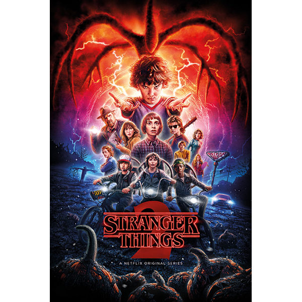 Stranger Things - One-Sheet Season 2 multifärg