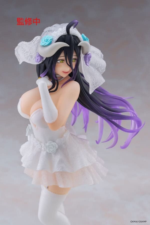 Staty - Overlord Coreful PVC Statue Albedo Wedding Ver. 18 cm multifärg
