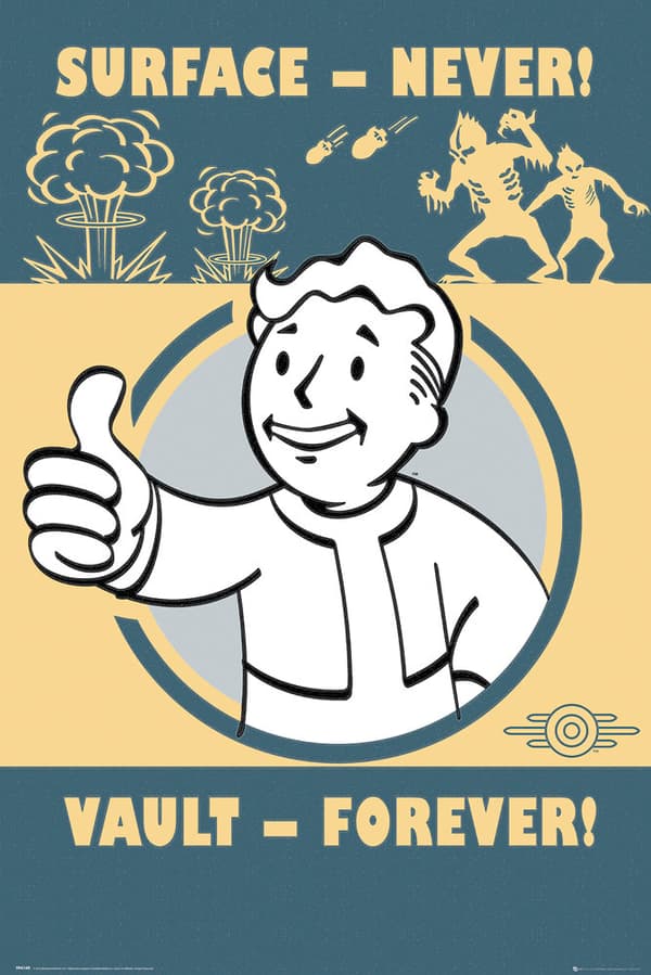 Fallout 4 - Vault Forever multifärg